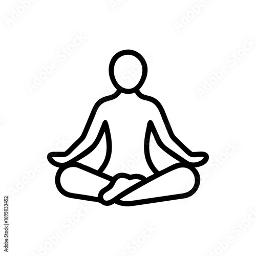 silhouette of a yoga