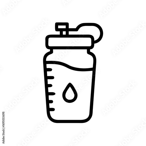 illustration of a bottle of milk