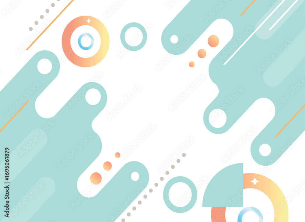 Obraz premium Abstract geometric background