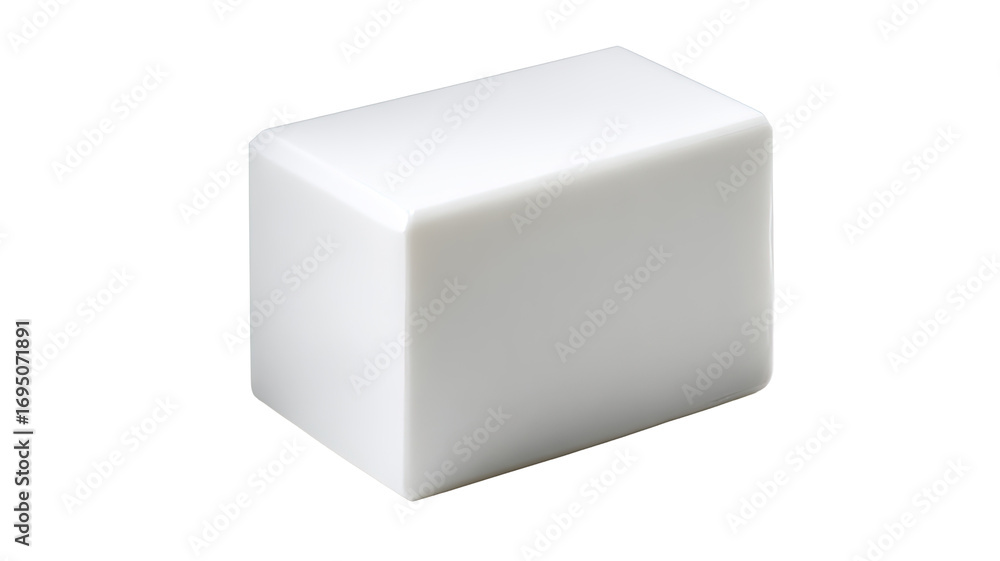 Fototapeta premium White cube studio backdrop product photography