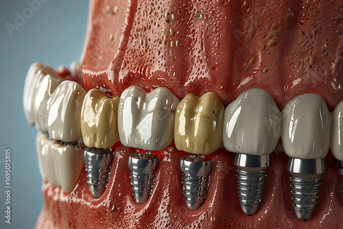 teeth and dental tools
