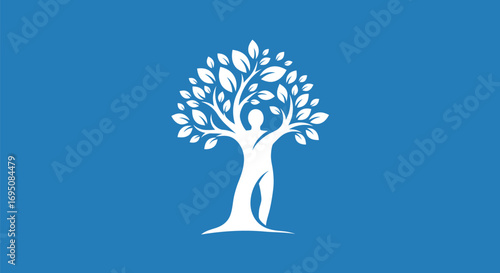 Human Tree: Symbol of Life and Growth.