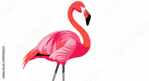 Vibrant science lab equipment illustration for research, medical, and educational concepts