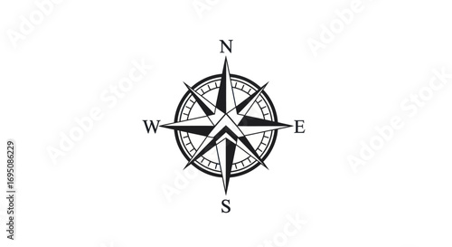 Compass Rose Graphic Design.