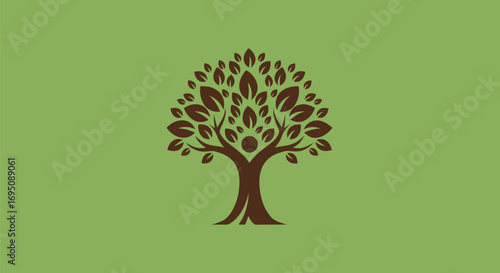 Elegant Tree Graphic Design.