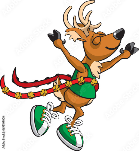 fun run deer 3.eps