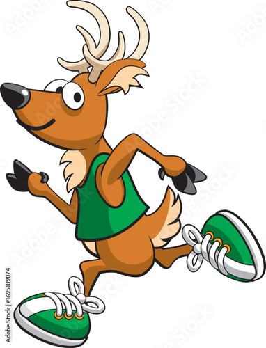 fun run deer 1.eps