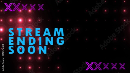 STREAM ENDING SOON OVERLAY ANIMATION