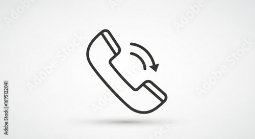 A simple phone icon for web design and user interface purposes and more uses