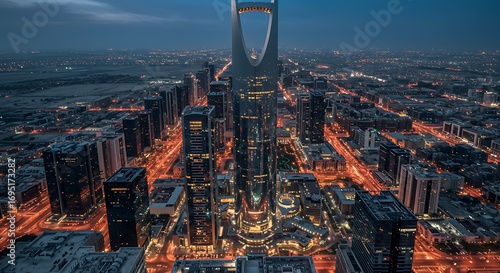 Riyadh Modern Skyline