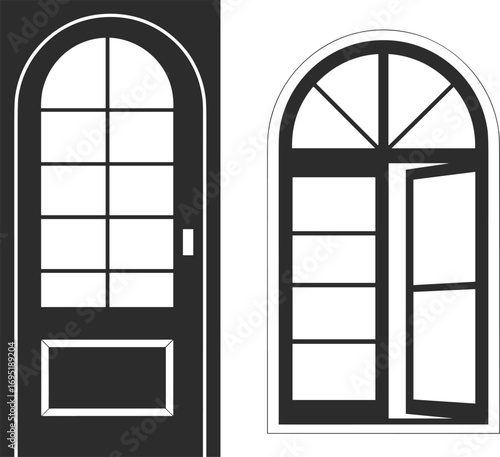 Arched Door and Window Design Architectural Elements for Homes