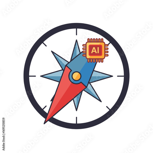 Copilot Icon – Research Compass