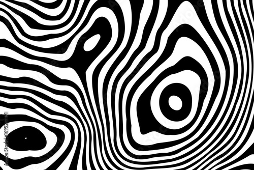 Stylish monochrome texture. Abstract liquid pattern for fashion, web, and branding. Eps 10