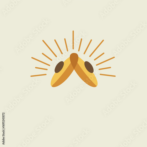 Two avocado halves rejoicing under radiant light lines suitable for food blogs, healthy lifestyle articles, wellness themes, and social media posts.