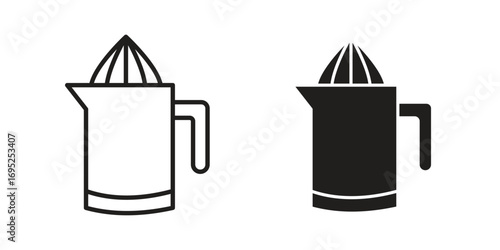 Juicer squeezer icon symbol for your web designs. Icon logo, app, UI.