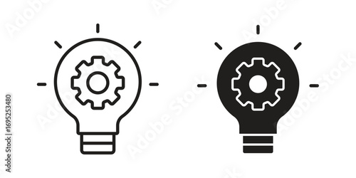 Innovation icon symbol for your web designs. Icon logo, app, UI.