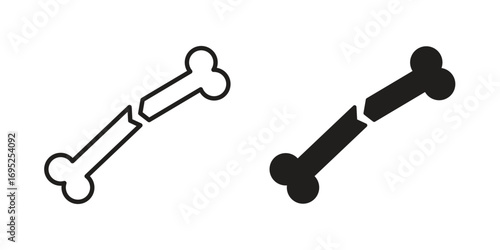 Fracture icon symbol for your web designs. Icon logo, app, UI.