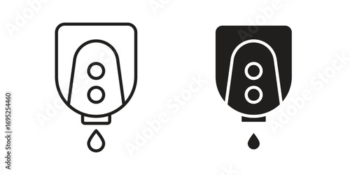 Electrical soap box icon symbol for your web designs. Icon logo, app, UI.