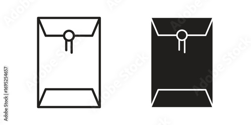 Document envelope icon symbol for your web designs. Icon logo, app, UI.