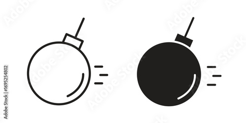 Demolition ball icon symbol for your web designs. Icon logo, app, UI.