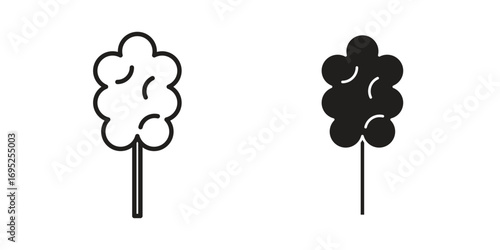 Cotton Candy icon symbol for your web designs. Icon logo, app, UI.