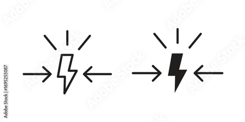 Conflict icon symbol for your web designs. Icon logo, app, UI.