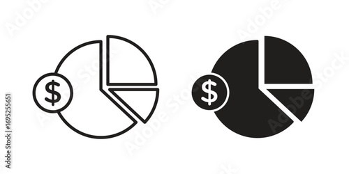 Budget planning icon symbol for your web designs. Icon logo, app, UI.