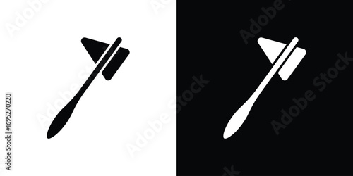 reflex hammer icons for graphic and web design projects