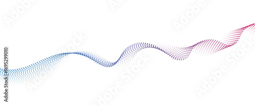 	
Flowing Dot Wave halftone gradient pattern on transparent background.