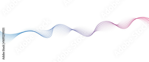 	
Flowing Dot Wave halftone gradient pattern on transparent background.