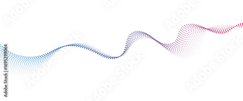 	
Flowing Dot Wave halftone gradient pattern on transparent background.