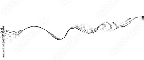 	
Flowing Dot Wave halftone gradient pattern on transparent background.