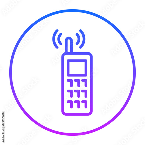 Walkie Talkie Vector Icons