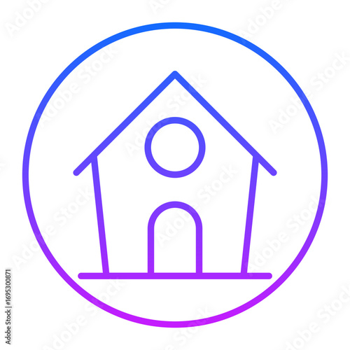 Pet House Vector Icons