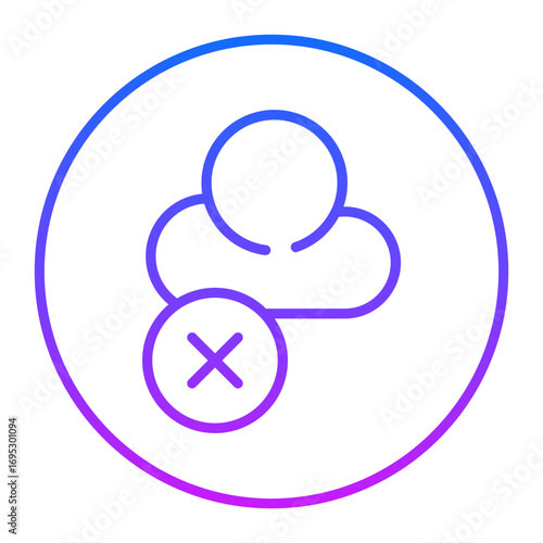 Cloud Inaccessible Vector Icons
