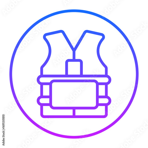 Life Vest Vector Icons