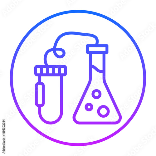 Chemical Experiment Vector Icons