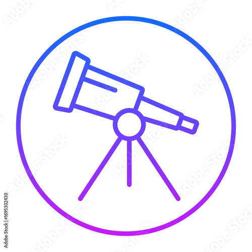Telescope Vector Icons