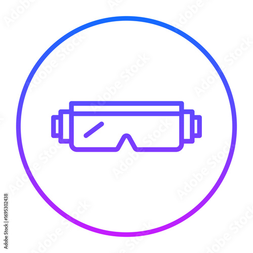 Scientist Glasses Vector Icons