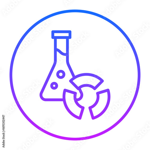 Toxic Chemical Vector Icons