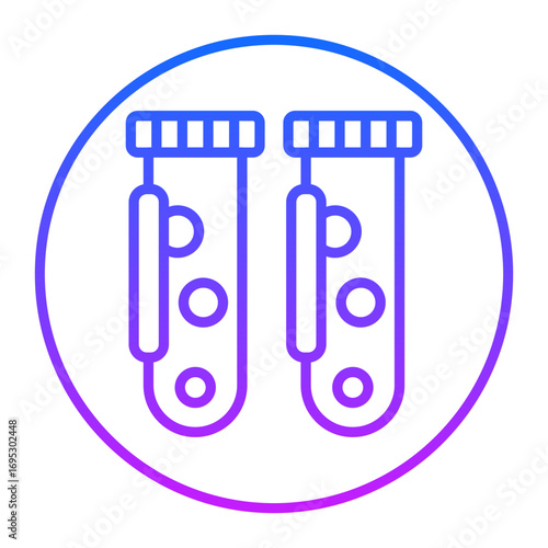 Test Tube Vector Icons