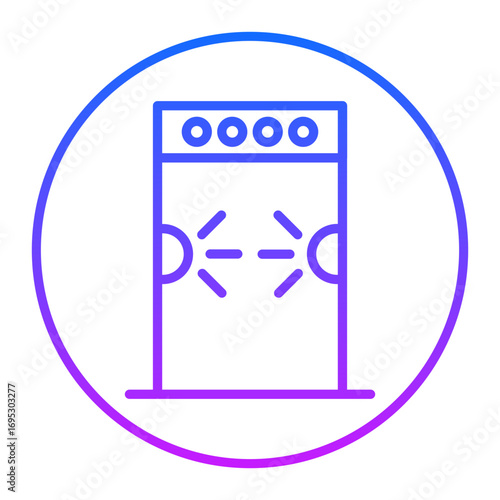 Metal Detector Vector Icons