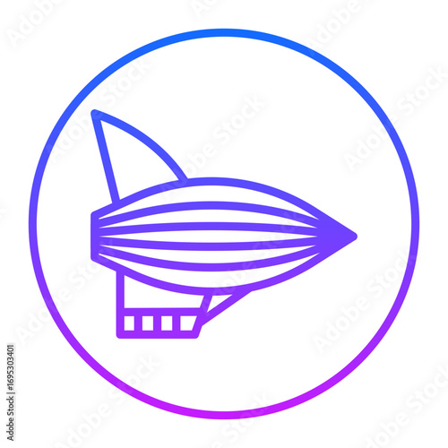 Zeppelin Vector Icons