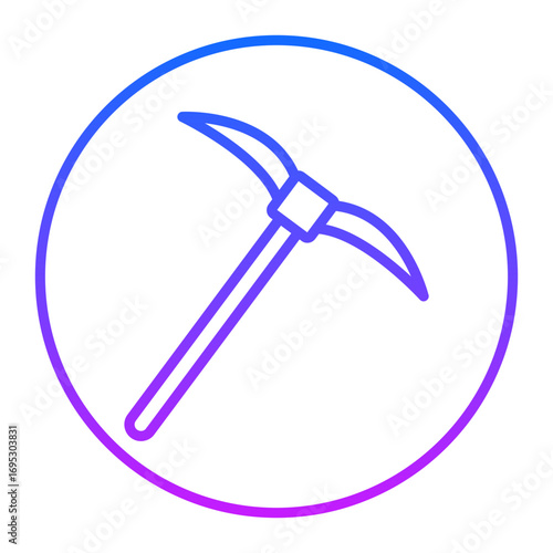 Pickaxe Vector Icons
