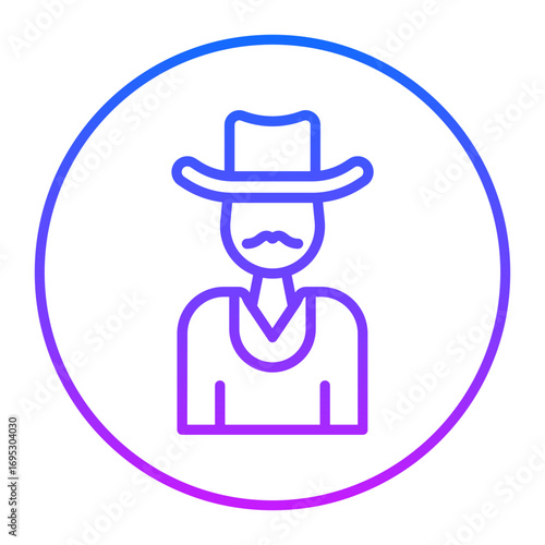 Cowboy Vector Icons