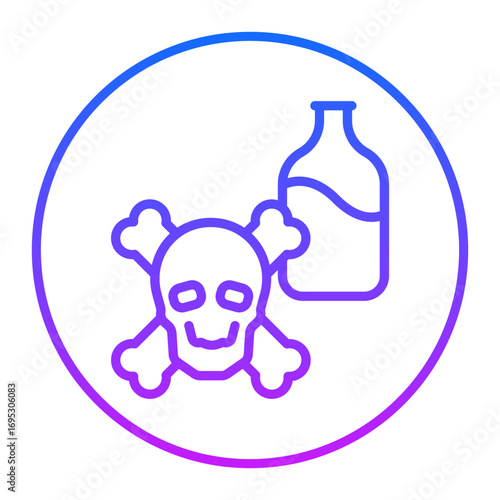 Poison Vector Icons