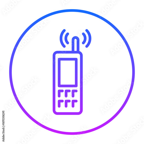 Walkie Talkie Vector Icons