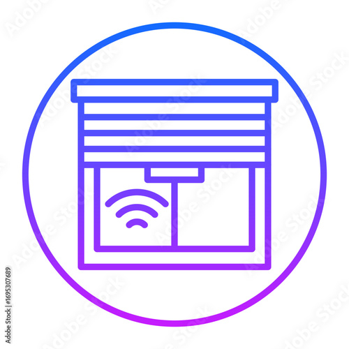 Smart Blind Vector Icons
