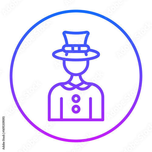 Pilgrim Vector Icons