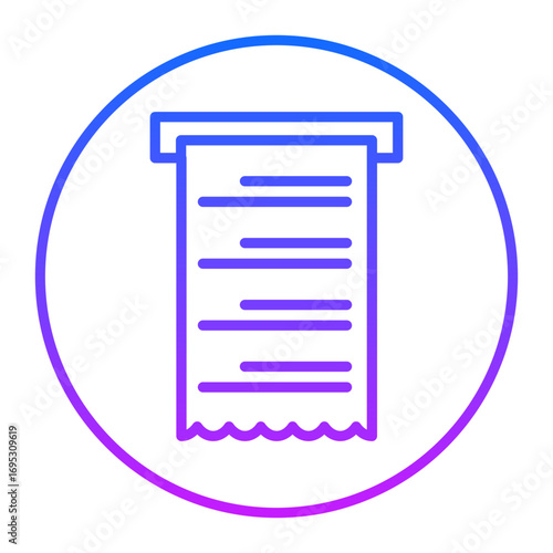 Receipt Vector Icons